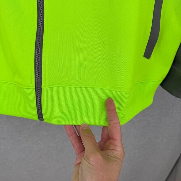 Under Armour Mens NFL Combine Full Zip Jacket Size XL Gray ColdGear Infrared - Picture 8 of 16